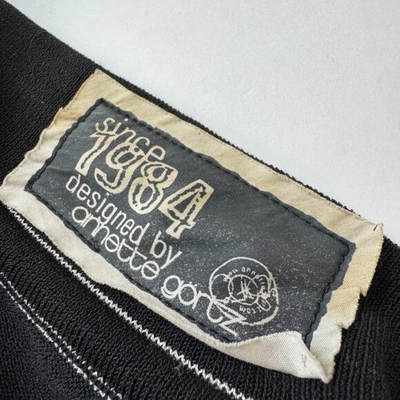 Annette Gortz Women XL Black Long Button Sweater Duster Lagenlook Artsy Cardigan - Picture 13 of 13